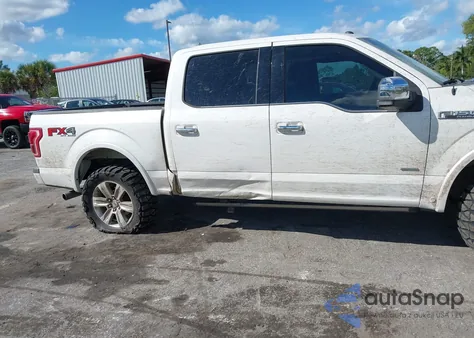 2016 Ford F-150 Platinum from USA, damaged, VIN 1FTEW1EG2GFA67237